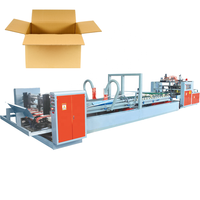 Machine automatique de pliage et de collage de boîtes en carton, machine de fabrication de boîtes en carton