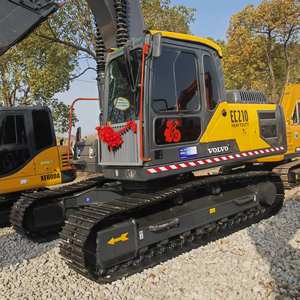 Excavateur Volvo EC 210, 210BLC,220 L d'occasion à vendre, de 20 à 22 tonnes, d'occasion, en excellent état, machines de construction, moteur à moteur - Product Image 5