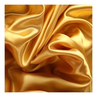 Spandex 50d 75d nuptiale polyester tissé tela satin brillant Spandex stretch dubaï crêpe dos soie Satin Tissu Pour robe