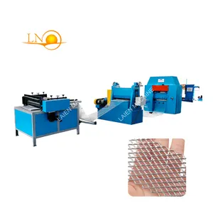 25T Expanded Metal Mesh punching Machine production line/ Steel Plate Drawing Machine