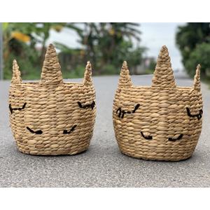 Best Selling High Quality Hyacinth Water Hyacinth <b>Animal</b> Shape Storage <b>Baskets</b> for Dirty <b>Laundry</b> Storage - Product Image 4