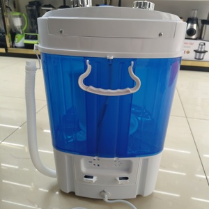 Lave-linge monocylindre à prix de gros, mini automatique, lavage et essorage intégrés, appareil électroménager compact - Product Image 4