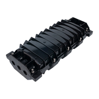 3 in 3 Out FTTH PC Fiber Optic Splice Closure 288 Fibers Max 6 Trays 24 Months Warranty Mechanical Sealing Waterproof Joint Box
