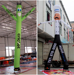 Muñeco Inflable Personalizado con Luces LED para Fiestas de Navidad y Halloween, con Logotipo Personalizado, Diseño de Cangrejo, Pez y Jesús - Product Image 6