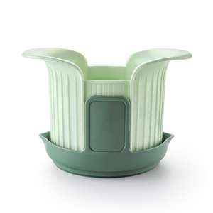 रसोई Multifunctional मैनुअल प्रेस सब्जी और फल सेब कटर टमाटर आम Slicer - Product Image 2