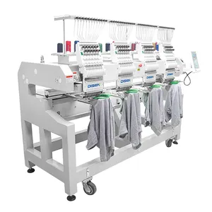 automatic mini single head potentio meter table industrial fast frame embroidery machine hoop part camera positionning