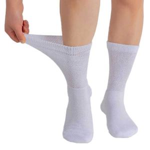 <span class=keywords><strong>Chaussettes</strong></span> diabétiques extra larges en vrac OEM <span class=keywords><strong>pour</strong></span> hommes femmes <span class=keywords><strong>Chaussettes</strong></span> bariatriques hospitalières antidérapantes non contraignantes <span class=keywords><strong>pour</strong></span> pieds enflés Jambe - Product Image 2