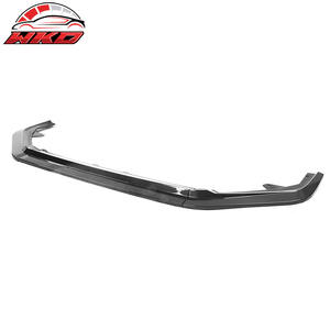 Lèvre de pare-chocs avant compatible avec Honda Civic 2022-2024 style RS, kit 3 pièces imitation carbone PP, pièces auto de haute qualité, kit carrosserie - Product Image 4