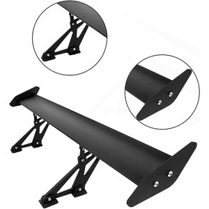 Car Tail Wing 43'' Aluminum <strong>GT</strong> <strong>Spoiler</strong> Sedan Hatch Rear Trunk Universal Wing Racng Rear Wing <strong>Spoiler</strong> Universal - Product Image 2