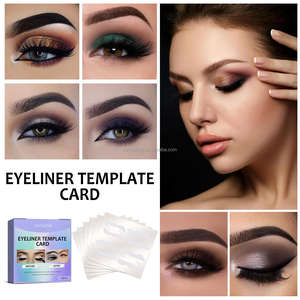 24 paires d'autocollants pour yeux en forme de queue de poisson, eye-liner pour chat, maquillage, <span class=keywords><strong>pochoir</strong></span> pour fard à paupières - Product Image 3