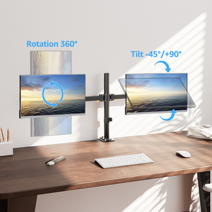 14 ''-32'' Màn hình kép cánh tay có khớp nối màn hình máy tính bàn núi - Product Image 4