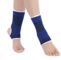 Manchon de compression ouvert pour la cheville, tricoté, respirant et élastique, pour le fitness, le basketball et l'entraînement de football