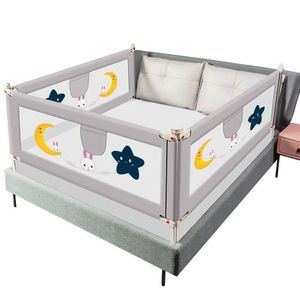 Barrière de lit pour bébé, garde-corps de lit, protection <span class=keywords><strong>anti</strong></span>-<span class=keywords><strong>chute</strong></span>, motif 3D, clôture de levage verticale, sécurité pour le sommeil du bébé, garde-corps - Product Image 4