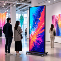 Affichage numérique pliable en aluminium moulé sous pression avec LED HDR10 500 nit, P2.5 3840 Hz, cascadeable, pour événements et expositions