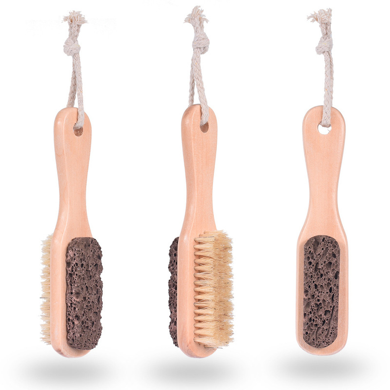 Handmade Boar Bristle Dry Brush Body