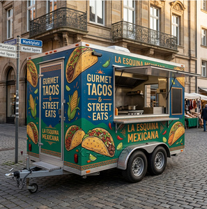 Fast Pizza Premium Bubble Tea Food Truck VIN Certified Coffee Trailer - Product Image 1