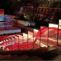 Écran LED holographique flexible ultra-fin et invisible pour vitrine de centre commercial, affichage transparent pour la publicité en magasin