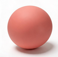Anti-Burst Yoga-Ball, Umweltfreundlicher PVC-Übungsball für Fitness, Pilates, Gym und Heimtraining