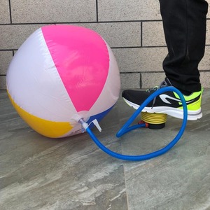 Mini bomba de aire, bomba de pie, inflador portátil de doble propósito de 500cc para equipos deportivos de fútbol - Product Image 4