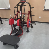YINQIAN PT008 Appareil de musculation commercial à charge de plaques pour barre dorsale avant, vente en gros usine