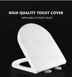 Asiento de inodoro de plástico de alta calidad con <span class=keywords><strong>tapa</strong></span> de cierre suave - Product Image 5