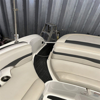 Plateforme de bain et tapis de cockpit pour bateau 2005 Chaparral 236 Sunesta, en mousse EVA imitation teck, style SeaDek MarineMat, auto-adhésif