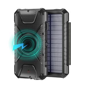 Cargador Portátil Solar Universal de Alta Calidad con Logotipo Personalizado, Banco de Energía de 20000 mAh, Carga Inalámbrica a Prueba de Agua - Product Image 4