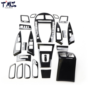Autocollants décoratifs pour panneaux intérieurs Lexus ES 2006-2012 XV40, finition noir piano, garnitures de style automobile - Product Image 2