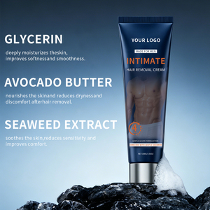 <span class=keywords><strong>Crème</strong></span> dépilatoire pour hommes à marque privée 100g Ingrédients à base de plantes Efficacité rapide Douceur longue durée - Product Image 3