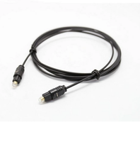 DHL 100pcs Haut-Parleur Câble Chiffre Audio Fréquence Haut-Parleur Fil Audio Cordon De Connexion Fibre Optique Fibre Câble Optique Audio Câble