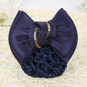 Venta al por mayor Gran bowknot red bolsillo pinza de pelo para las mujeres <span class=keywords><strong>trabajo</strong></span> profesional pinza de pelo Banco Hotel Hospital enfermera <span class=keywords><strong>trabajo</strong></span> uso - Product Image 1