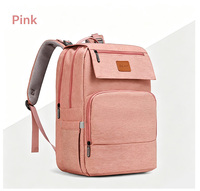 Sac à dos à langer portable et multifonctionnel pour maman, grand rangement, avec crochets de suspension amovibles, idéal pour l'extérieur