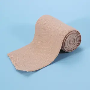 Directement fabricant coton haute élastique tissu bandage élastique wrap bandage