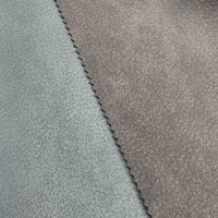 Cuir PU sans PFAS, doux et confortable, 340 GSM, 0,7 mm d'épaisseur, avec support tissé, grain litchi, pour manteaux, vestes et vêtements