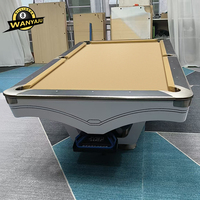 Mesa de billar profesional de pizarra de 9 pies para el hogar o billlards Club & Hall Use Marco y patas de roble macizo Calidad de grado comercial