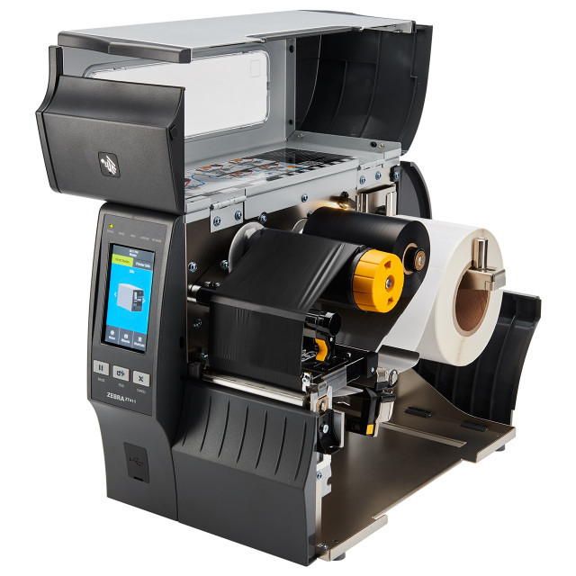 Zebra ZT411 Industrial Thermal Transfer Printer ZT41146-T410000Z Self-adhesive Barcode Label Printer ZT411R for Clear Label