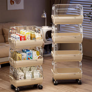 가정용 거실 화장실 선반 야채 홀더 조직 플라스틱 저장 향신료 세트 장난감 다기능 - Product Image 3