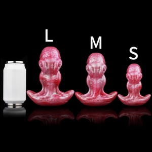 Dildo Anal Grande y Suave de Fantasía con Vibrador, Masajeador de Próstata de Silicona, Juguete Sexual para Juego Anal, Tapón Anal Usable para Mujeres y Hombres - Product Image 2