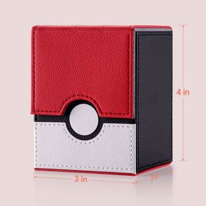 Étui de rangement pour cartes à collectionner FX Custom 150+ Premium, taille standard, adapté à plus de 100 cartes sous protège-cartes, en cuir PU, fermeture éclair en plastique - Product Image 2