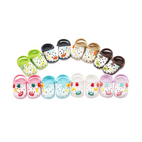 Chaussures de poupée en plastique 15CM, chaussures à trous pour poupée BJD, pantoufles, chaussures de plage pour poupée Labubu
