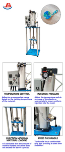 Jb hộ gia đình 100g/200g/450g dọc máy ép phun cơ khí máy tính để bàn EVA Pp Giải pháp không gian nhỏ để sử dụng nhà - Product Image 5