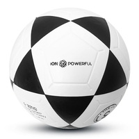 Ballon de football d'extérieur durable taille 5, en PU texturé de 4,0 mm, avec chambre à air en caoutchouc enroulée, 3 couches, 400-430g, doublure en polyester, haute résistance aux chocs