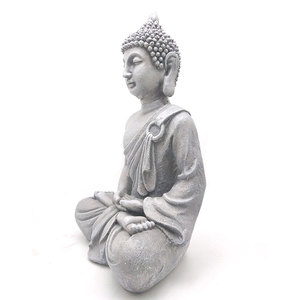 Statue de <span class=keywords><strong>bouddha</strong></span> <span class=keywords><strong>bouddha</strong></span>, décoration extérieure, look en pierre en polyrésine, vente en gros, livraison gratuite - Product Image 2