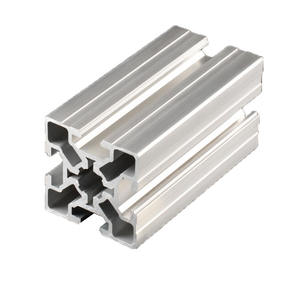 Los Fabricantes de Perfiles de Aluminio de Shanghái Tienen en Stock una Gran Cantidad de Perfiles de Aluminio Estándar Europeo 10-5050b 6063-T5 Plateados - Product Image 5