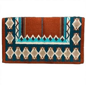 Tapis de selle en laine écologiques haut de gamme pour chevaux western – Couleurs personnalisées, marquage, durabilité, approvisionnement en gros pour les acheteurs mondiaux - Product Image 1