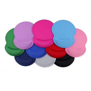 Custom Color Logo Shape Non-Slip Base <b>Silicone</b> Ergonomic Mouse <b>Pad</b> with Wrist Rest Support Cushion for Office Computer Laptop - Product Image 2