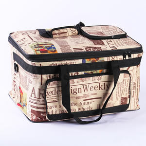 Bolsa de Pintura Plegable, Caja de Almacenamiento para Dibujo, Estuche Plegable para Pinturas Gouache, Caja de Herramientas de Lona de Gran Capacidad - Product Image 3