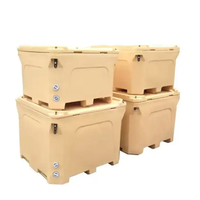 Grande glacière rotomoulée de grande qualité 100L 200L Vente en gros de LLDPE dur PU moussant à bas quantité minimale de commande