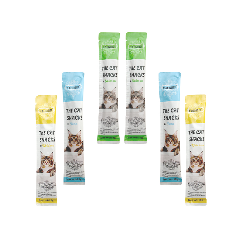 Wet Food Cat Strips Can Be Wholesale and Customized with 80% Meat and a Variety of Nutritional Ingredients Wet Food