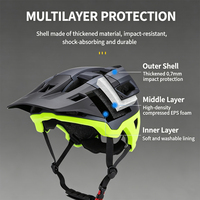 Casque de cyclisme aérodynamique pas cher, fourni par l'usine OEM, avec visière réglable et amovible, ultraléger pour hommes et femmes, pour la route et le VTT.